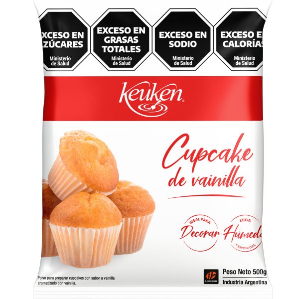 Premezcla Cupcake Vainilla Keuken
