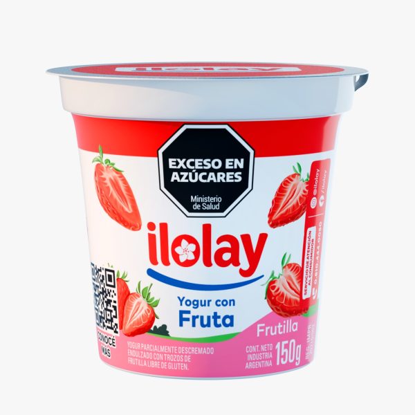 Yogur Con Trozos Entero Frutilla