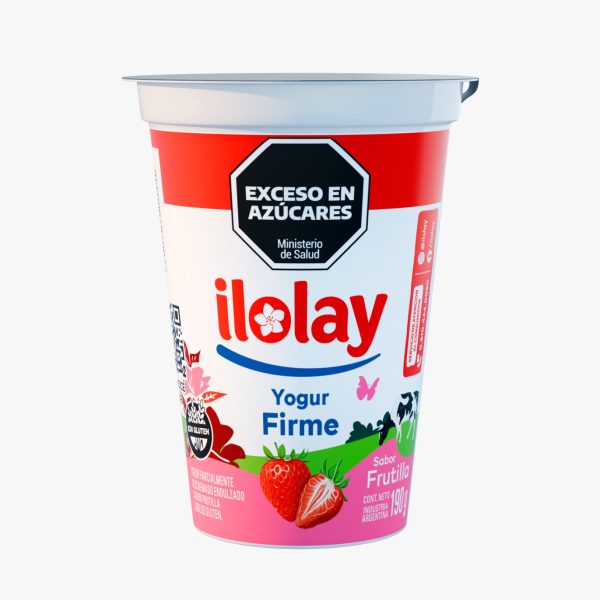 Yogur Firme Entero Frutilla