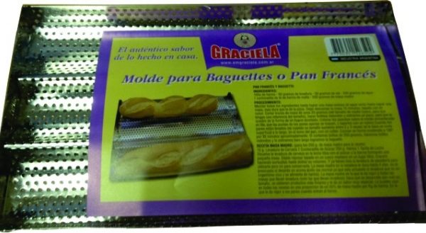 Molde Pan Baguette Grac
