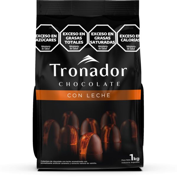Cobertura Con Leche Pins Tronador