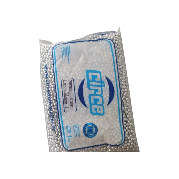 Confite Plateado Numero 4