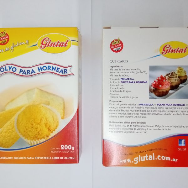 Polvo De Hornear Glutal
