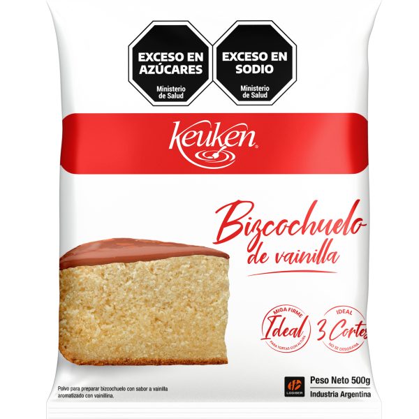 Premezcla Bizcochuelo Vainilla Keuken