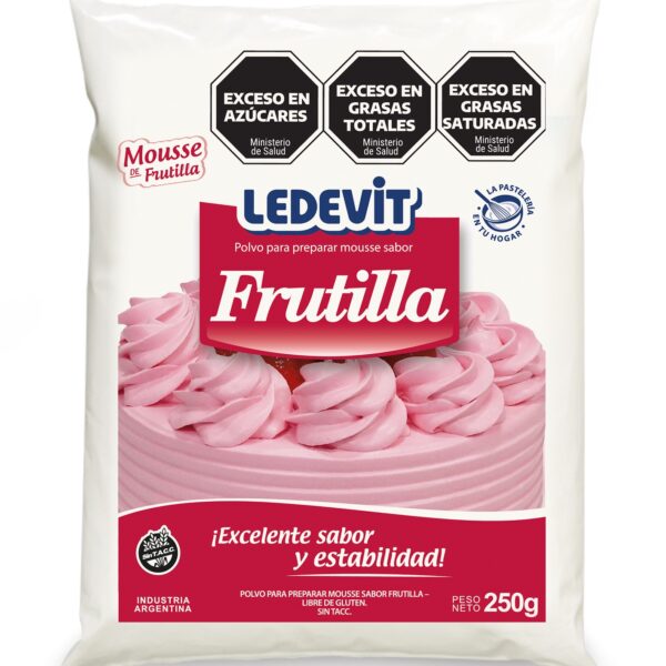 Ledevit Mousse De Frutilla