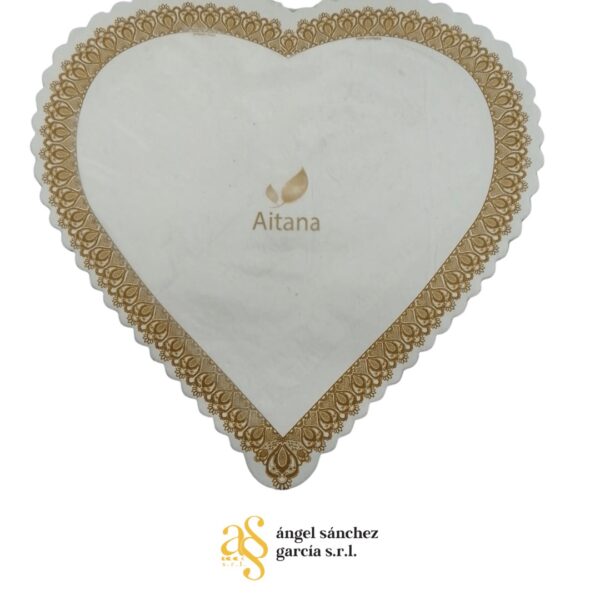 Bandeja De Carton Corazon Chico