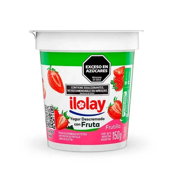 Yogur Con Trozos Descremado Frutilla
