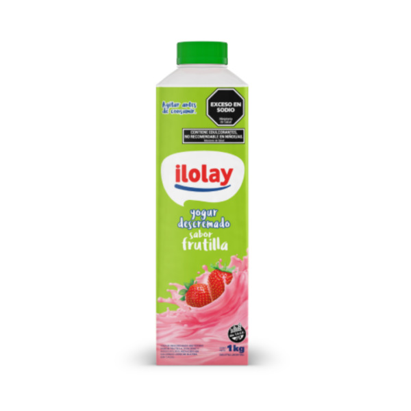 Yogur Tetra Top Descremado Frutilla