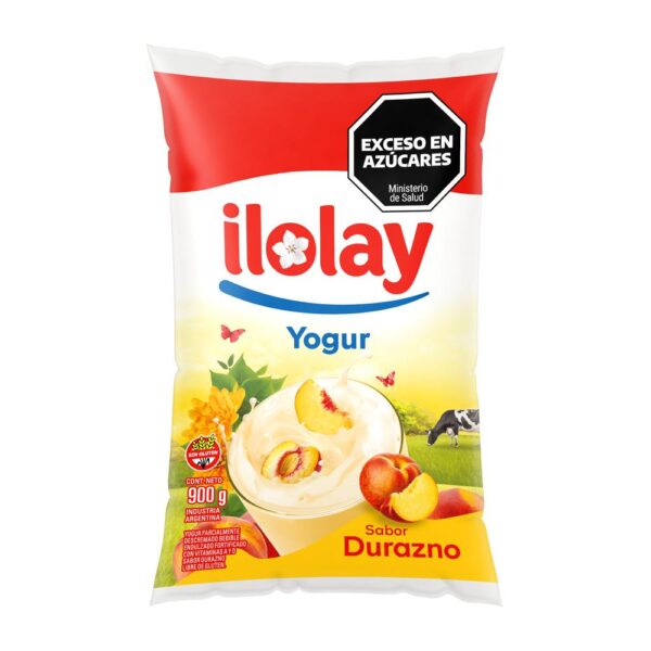 Yogur Sachet Entero Durazno