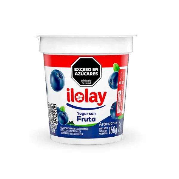 Yogur Con Trozos Entero Arandanos