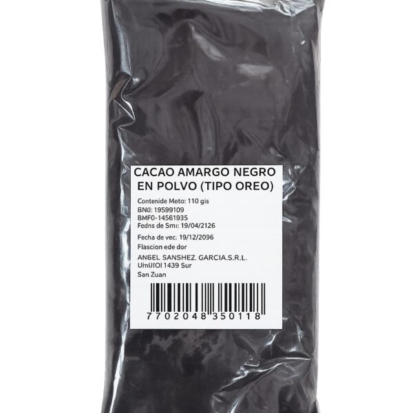 Cacao Oreo 100Grs Negro