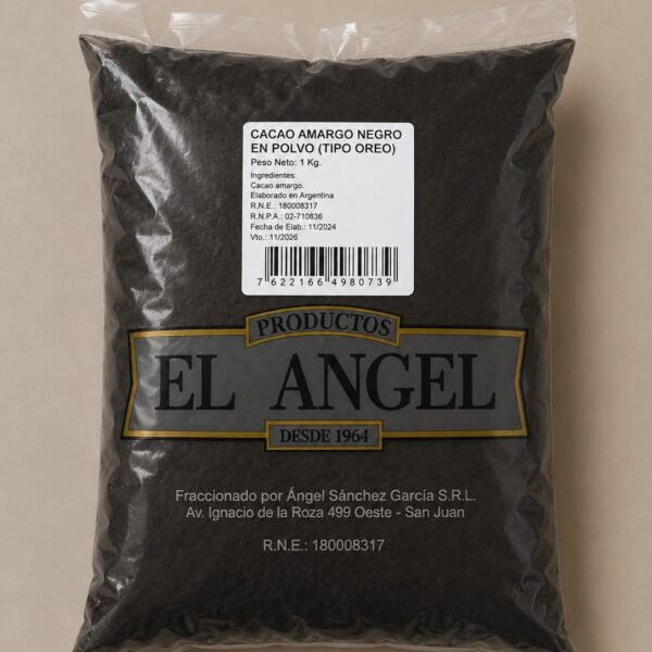Cacao Oreo 5Kg Negro